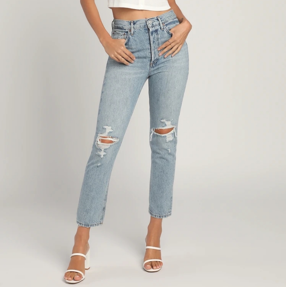 Agolde Riley Crop Jeans